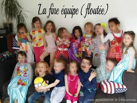 Ses 6 ans avec les copains team-anniversaire