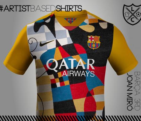 Si les maillots de Foot étaient des oeuvres d’art Si les maillots de Foot étaient des oeuvres d’art