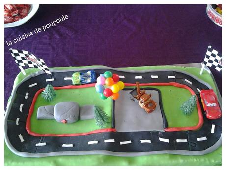 Gateau au chocolat Cars au thermomix