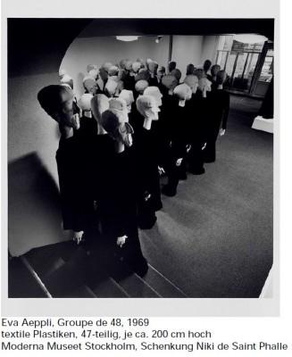 Eva Aeppli Groupe de 48 Eva Aeppli 1969