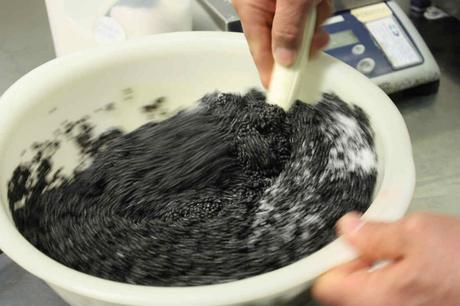 Mélange du sel et des œufs © P.Faus Mélange du sel et des œufs © P.Faus