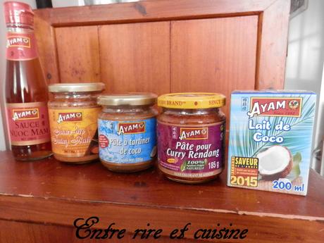 Biscuits amande/cacao aux "gourmandises" {Linzele - version 2} + Partenaire Ayam Biscuits amande/cacao aux "gourmandises" {Linzele - version 2} + Partenaire Ayam