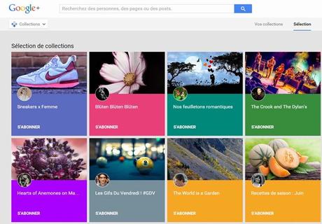Google+ lance Collections pour concurrencer Pinterest