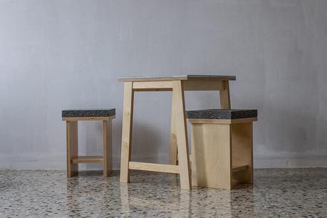 Marbled Stools par Davide G Aquini Marbled Stools par Davide G Aquini