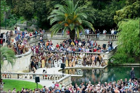 #Jardins de la Fontaine, # Nîmes, # Philippe Ibars, # Languedoc Roussillon, # Sud de France, Hadrien, # Grands jeux romains