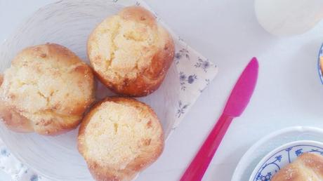 Pão de Deus, petits pains au lait à la noix de coco portugais