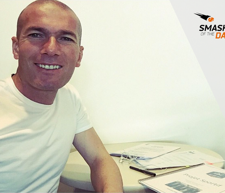 Zidane officiellement entraîneur