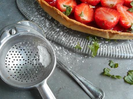 tarte fraises basilic 2