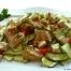  Cliquez ici pour voir  la recette des tagliatelles de courgettes bio au poulet et à la menthe  