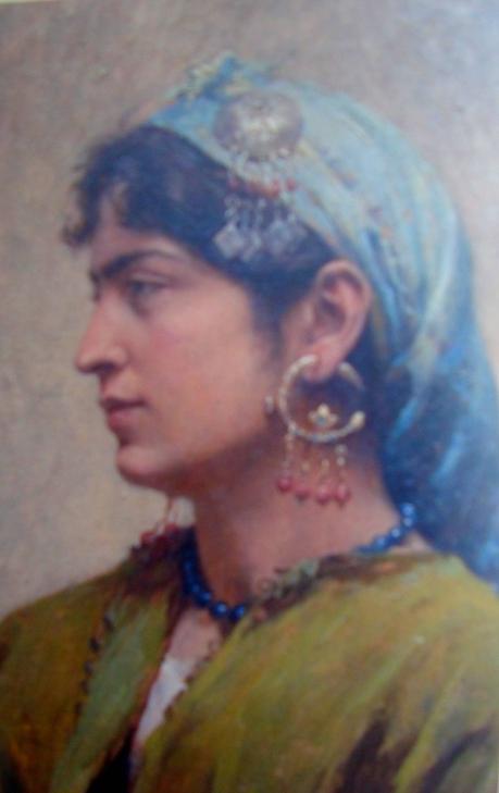 Graziella, portrait orientalisant Graziella, portrait orientalisant