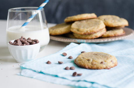 Cookies caramel et chocolat au lait