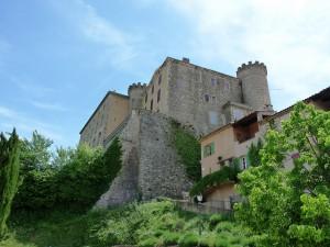 Sortie pédestre avec le club Léo Lagrange Le château de St Martin