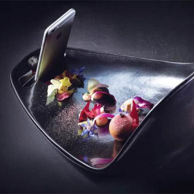 Ce restaurant propose des assiettes conçues pour prendre votre plat en photo !