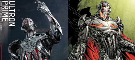 Critique tardive : « Avengers : Age Of Ultron » Ultron : Film Vs Comic Book