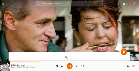 Google rafraîchit l’interface de Play Musique