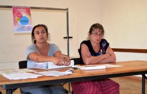 Réunion pour la Balade gourmande 2015 Christel et Marlène