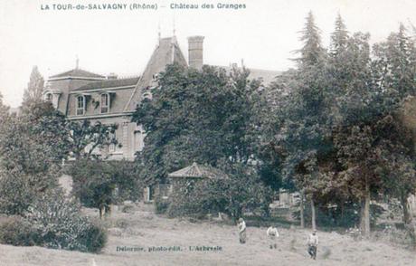 LA TOUR de SALVAGNY  La fenaison au Château des Granges  