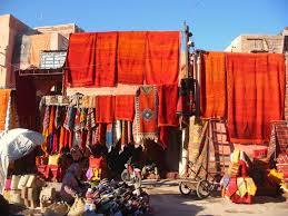 Les souks de Marrakech.