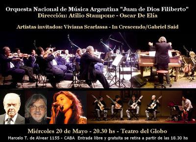 Demain, Viviana Scarlassa chante avec l'Orchestre National de Musique argentine [à l'affiche]