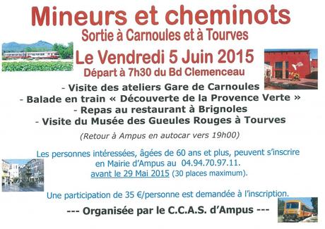 Pour les seniors : Une sortie originale Sortie CCAS