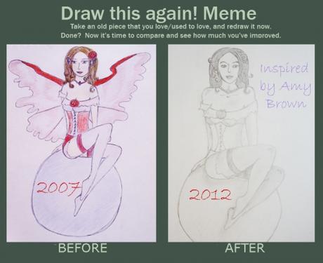 draw this again, draw, again, dessin, meme, fée, fairy, sphere, sphère