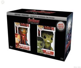 Précommande – BluRay – Avengers: L’ère d’Ultron + figurine Hulk & Iron man