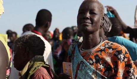 Femme déplacée Soudan du Sud