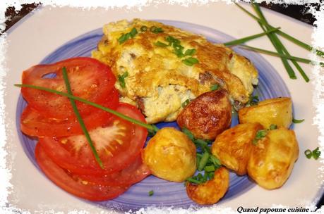 omelette aux mousserons, p de t soufflées-9