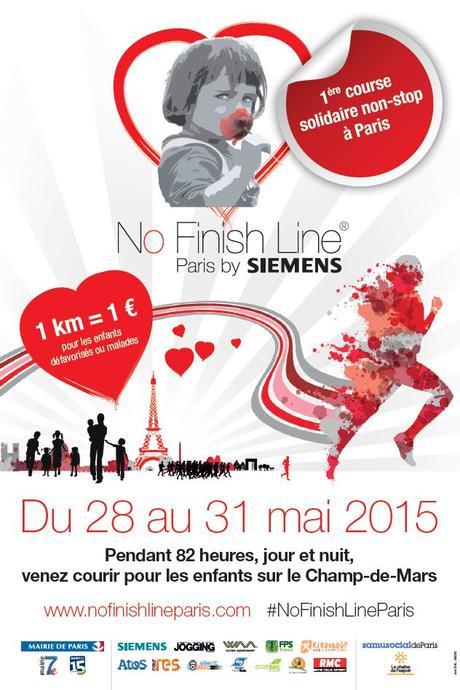 No Finish Line Paris by Siemens, première course solidaire soutenant les enfants !