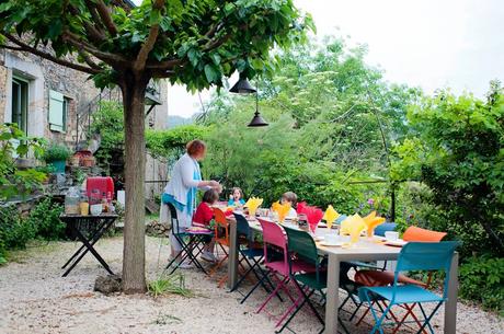 Petite pause aux pieds des Cévennes de la couleur