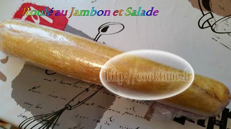 Roulé jambon salade au Thermomix 4
