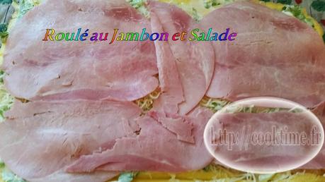 Roulé jambon salade au Thermomix 3