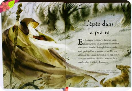 La légende du roi Arthur illustrée - éditions Usborne La légende du roi Arthur illustrée - éditions Usborne