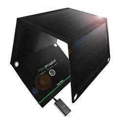 Top 5 des chargeur solaire pour iPhone 6 ou iPhone 6 Plus Source d'énergie illimitée
Rechargez gratuitement avec le chargeur solaire pliable RAVPower 15 Watt. Il suffit de le dérouler sous le soleil et d'en faire pleinement usage de l'énergie solaire illimitée pour recharger vos appareils Apple, Android, ...