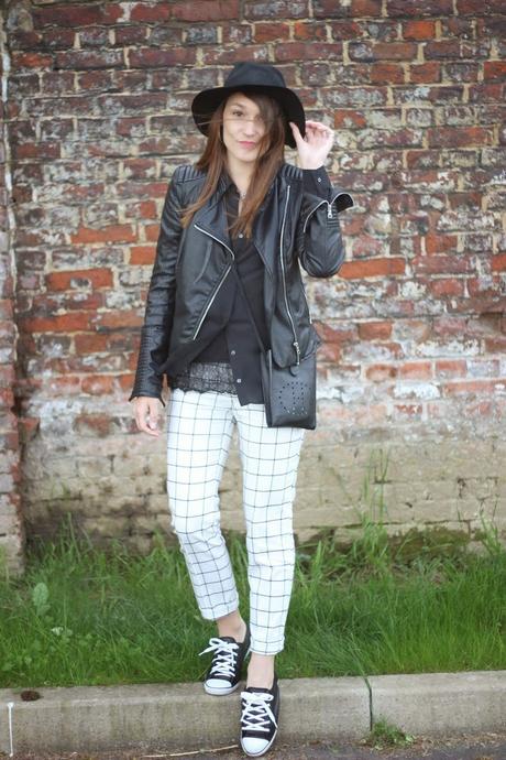 capeline, pantalon à carreaux CAPELINE