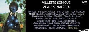 VILLETTE SONIQUE 2015 du 21 au 27 mai - Parc de la Villette, Paris