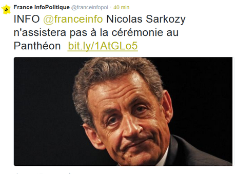Sarkozy absent au Panthéon : serait-il allergique à l’esprit du CNR ?