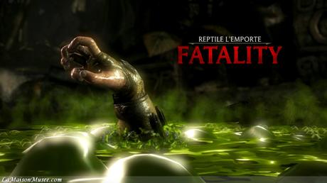 Fatality Reptile Mortal Kombat PS4