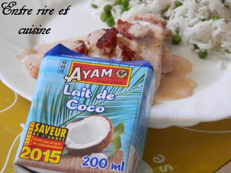 Filets de Colin au Chorizo et Lait de coco Ayam®