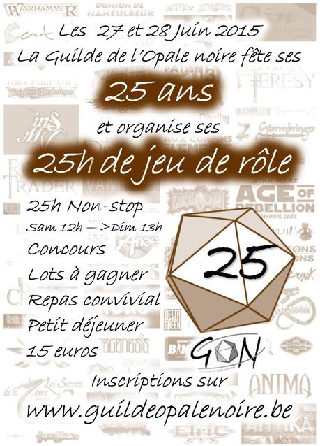 25h Jeu de Rôle 25h