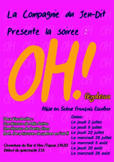 Le Fût de Scène à Vias : Programmation Été 2015 Le Fût de Scène à Vias : Programmation Été 2015