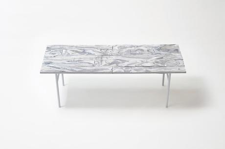 Alcantara wood mobilier en alcantara roulé par Nendo Alcantara wood mobilier en alcantara roulé par Nendo