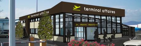 Pose de la première pierre du nouveau terminal affaires de l’aéroport de Clermont-Ferrand Auvergne facade_principale_terminal_affaires_cfe