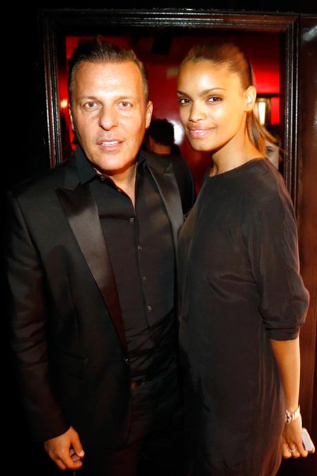 Dean Dan Caten célèbrent le 20ème anniversaire de Dsquared² PARIS, FRANCE - MAY 26: (L-R) Jean Roch and guest attend the Dsquared2 20th Anniversary Celebration on May 26, 2015 in Paris, France. (Photo by Julien M. Hekimian/Getty Images for Dsquared2) *** Local Caption *** Jean Roch