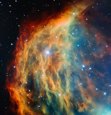 Le VLT dévoile la chevelure de la nébuleuse de la Méduse Le VLT dévoile la chevelure de la nébuleuse de la Méduse