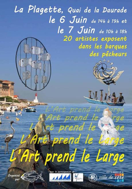 L’ART PREND LE LARGE à Sète L’ART PREND LE LARGE à Sète