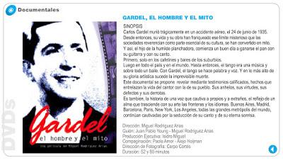 Premier hommage à Carlos Gardel, chez lui, en ce mois anniversaire [à l'affiche]