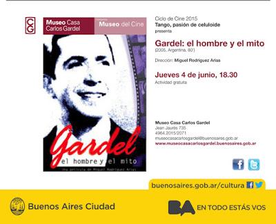 Premier hommage à Carlos Gardel, chez lui, en ce mois anniversaire [à l'affiche]