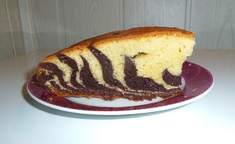 Le gâteau zèbre: Un marbré mais en mieux!
