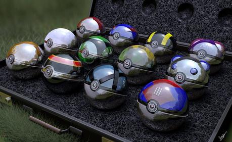Des pokéballs comme si elles existaient vraiment! Des pokéballs comme si elles existaient vraiment!